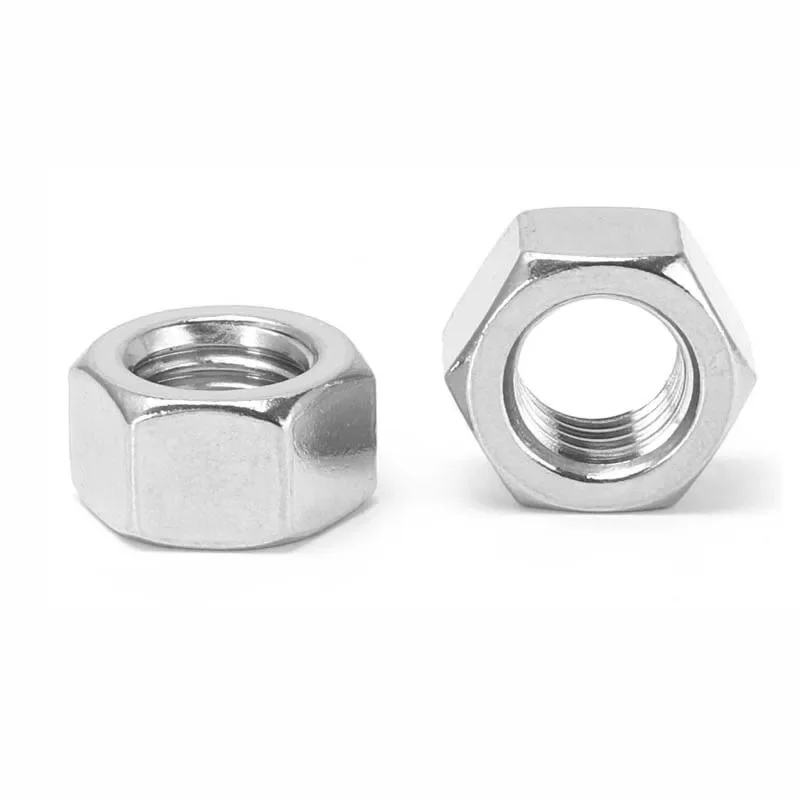 

1-100pcs M2 M2.5 M3 M3.5 M4 M5 M6 M8 M10 M12 M14 M16 M18 M20 M22 M24 M27 M30 304 Stainless Steel Hex Hexagon Nut