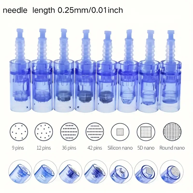 Picture 5: 10/20/50PCS disposable consumables thod Replaceable Cartridges Needles Dr Pen A6 24/36/42/3D For Face Care Consumable