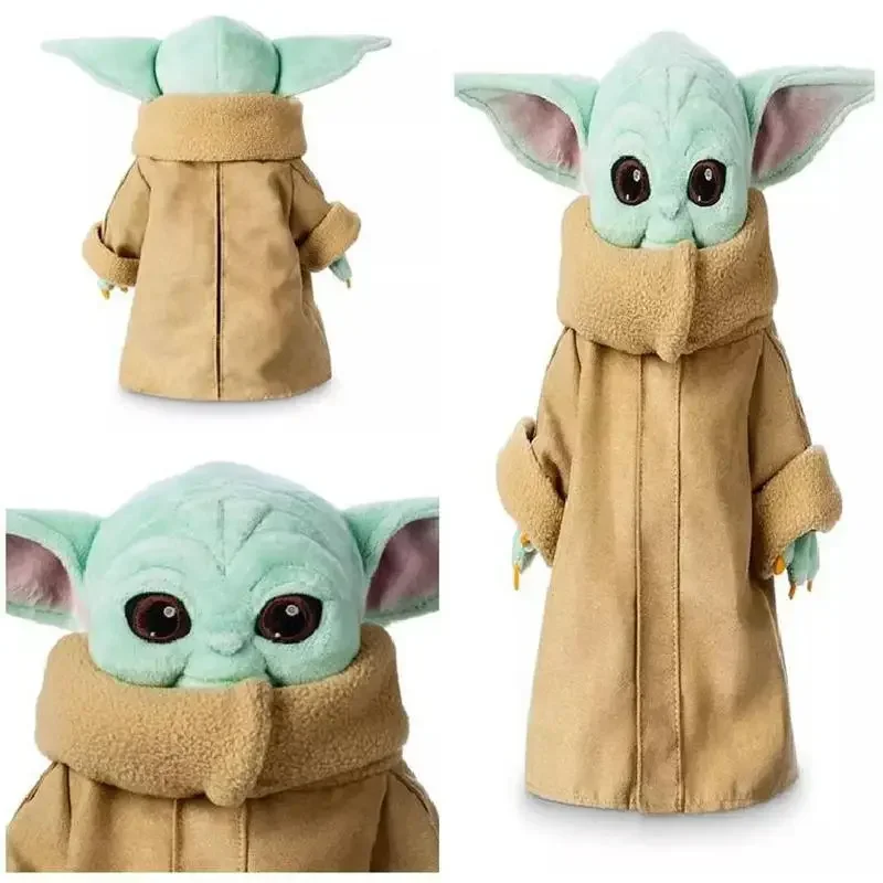 30cm Disney Wars Baby Yoda Plush Dolls The Mandalorian Peluche Boys Grogu Action Figure Toys Cute Stuffed Girls Toy Gift