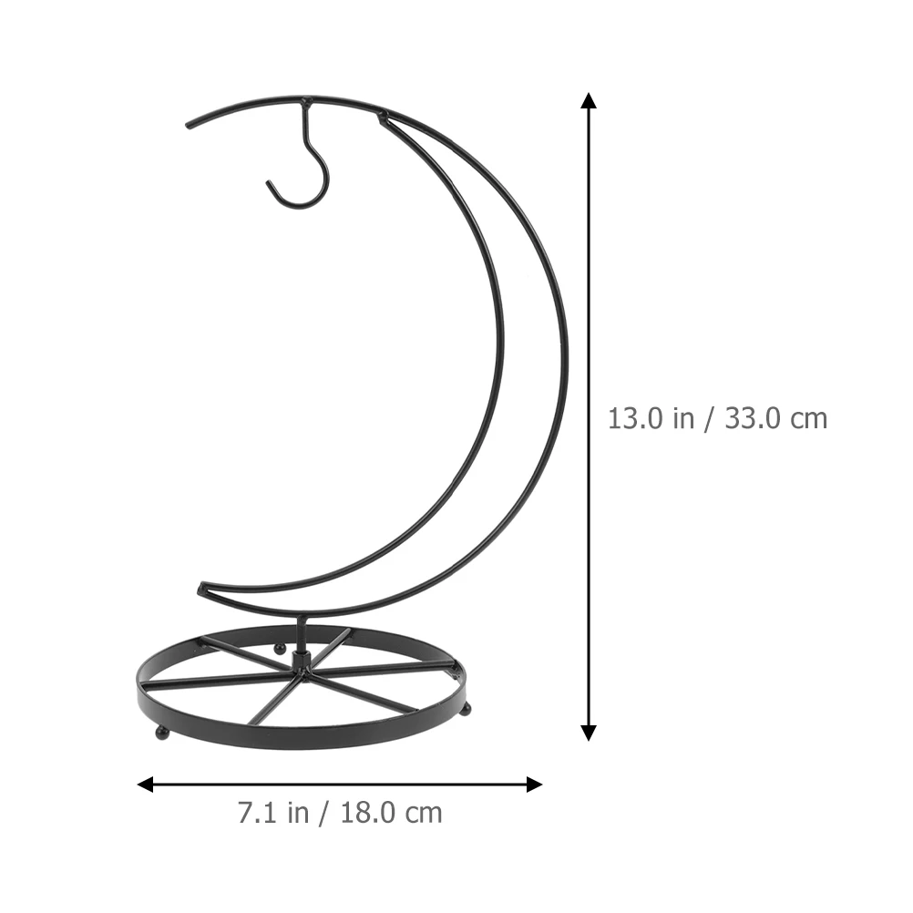 

Iron Fruit Hanger Heavy Duty Banana Holder Easy to Clean for Kitchen Indoor Outdoor Banana Grape Display Grape Hangers