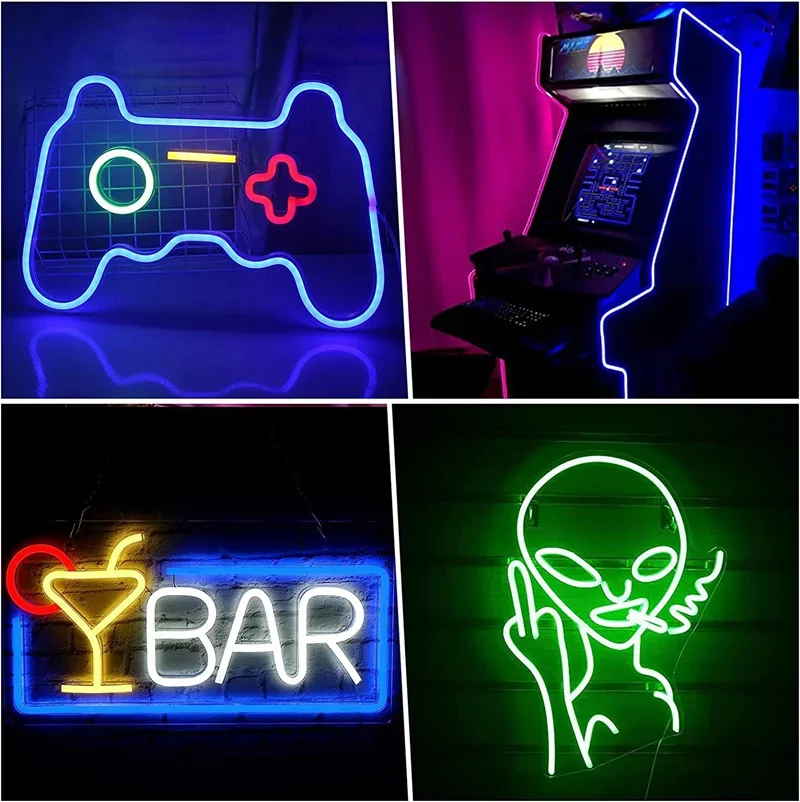 Smartlife Neon Rope Lights Work with Alexa 10M/32.8ft RGB Neon Strip Lighting With Music Sync Color Changing Gaming Lights