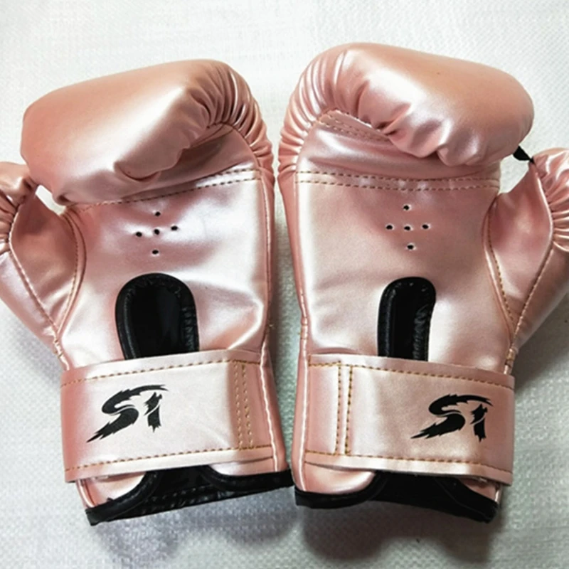 3-10 Years Kids Boxing Gloves Junior Mitts Bag Children Gel Pad Glove PU 448D