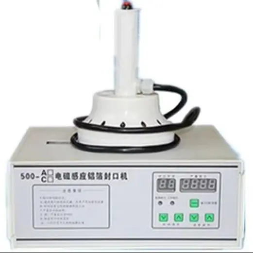 2026 آلة الختم بالحث الكهرومغناطيسي آلة ختم الزجاجات بقطر كبير من رقائق الألومنيوم آلة ختم الخزان البلاستيكي