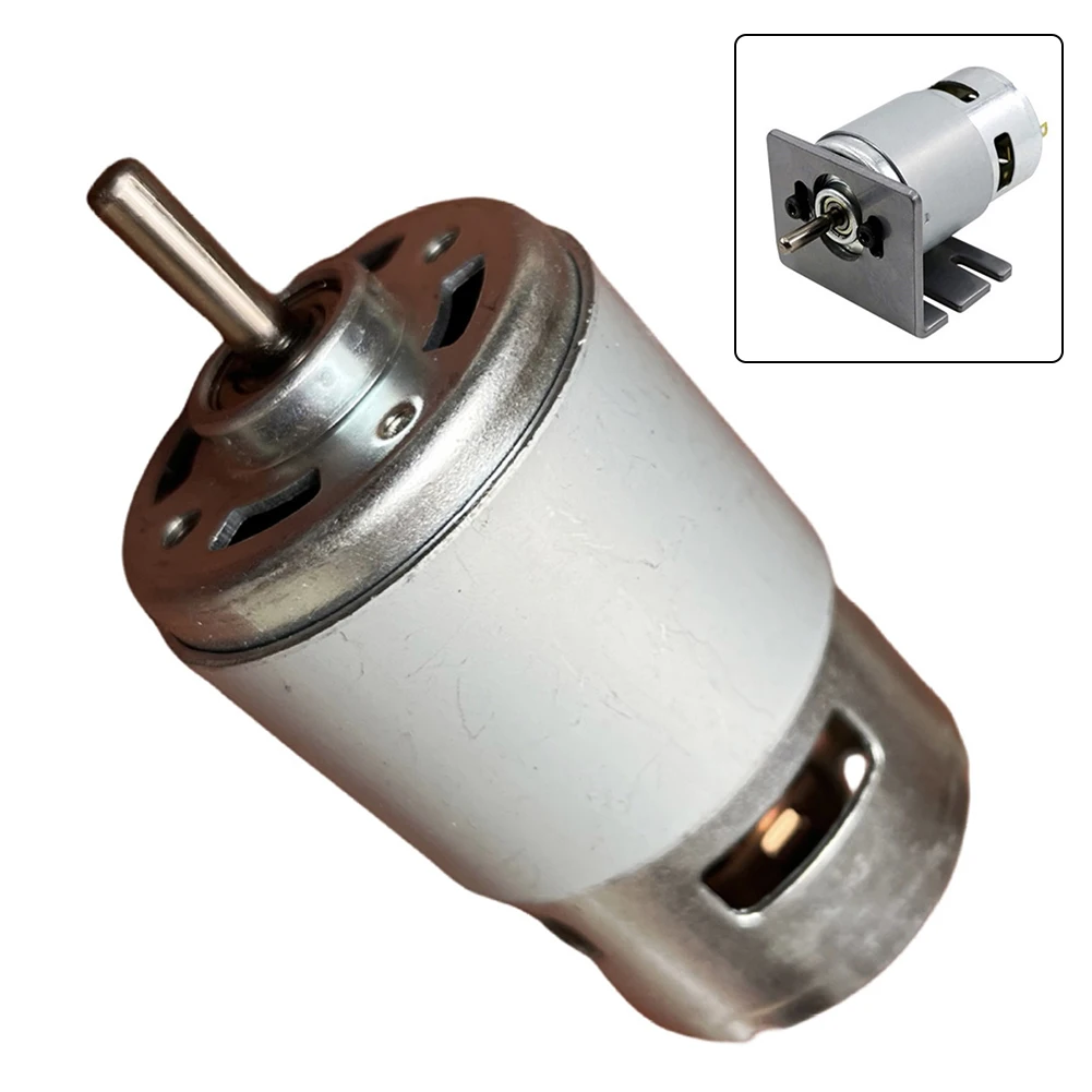 775 DC Motor 12 V 24 V Dubbele Kogellagers Grote Koppel High Power Geluidsarme Reductiemotor Elektronische Motor voor Waterpompen Onderdelen