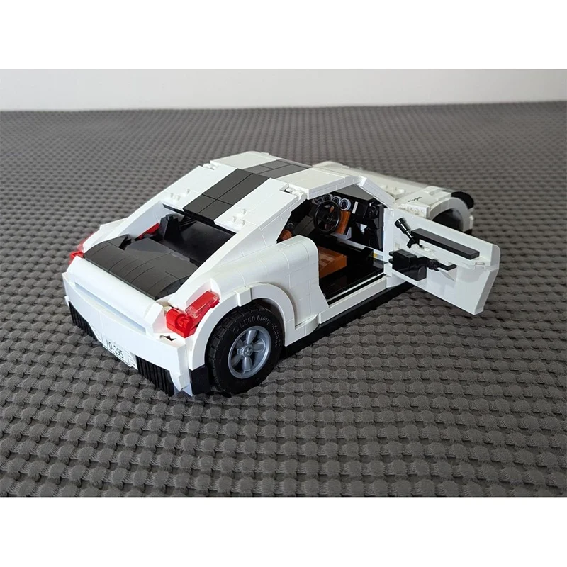 1128개 MOC 닛산 크리에이터 전문가 모델 블록 건축 조립 크리스마스 선물 DIY 창의적 장난감 아이디어 생일 선물