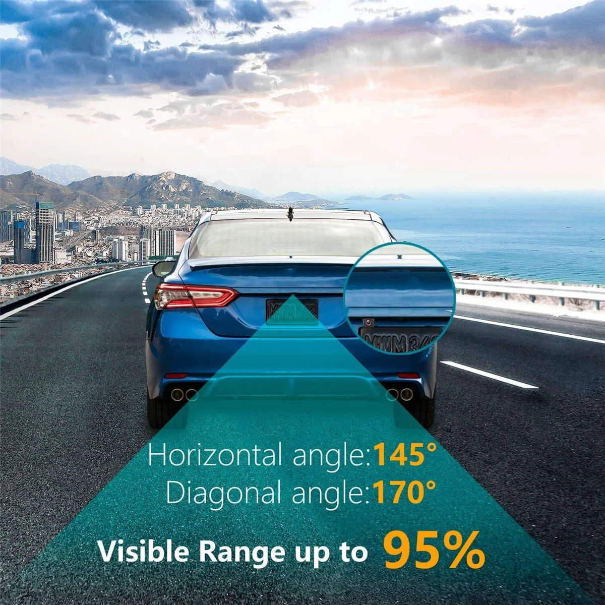 كاميرا الرؤية الخلفية للسيارة CCD لوقوف السيارات ، علامة الشعار ، HD الكامل ، Volvo S80 S60 S60L XC60 XC90 V70 XC70-148