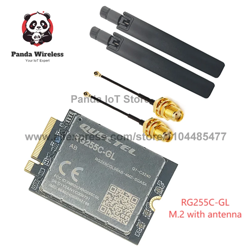 Quectel RG255C-GL M.2 MINI PCIE Package WWAN Module 5G RedCap RG255C RG255CGL00AB RG255CGL00AB-4M2-MN0AA SA Mode PCIe USB 2.0