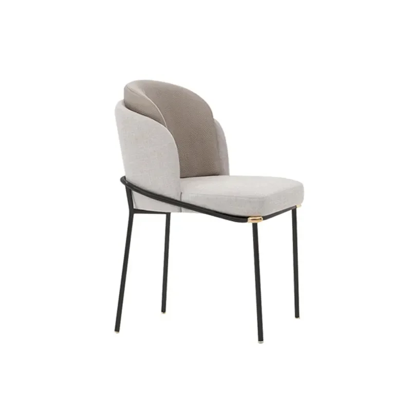 Italian light luxury dining chairs, coffee shops, milk tea shops, simple and modern internet celebrity negotiation chairs