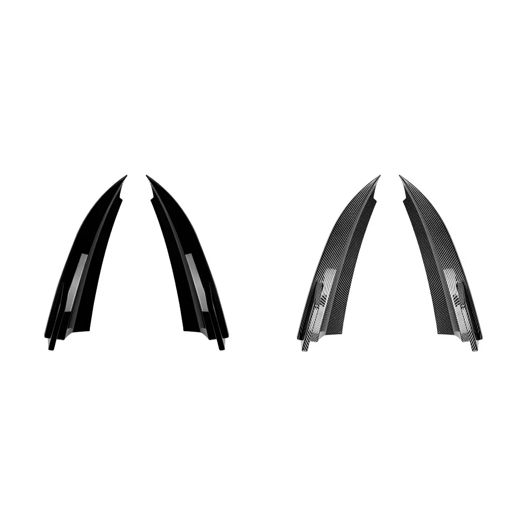 Car Rear Side Bumper Corner Skirt Lip Splitter Diffuser Spoiler For Mercedes Benz C class W204 C250 C300 C350 AMG 2008-2014