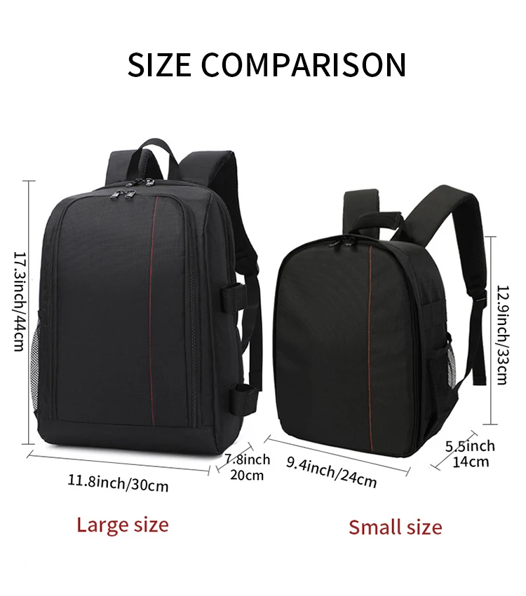 Digitalkamera-Rucksack, Outdoor-Kameratasche mit großem Fassungsvermögen, Laptop-Rucksack, multifunktionaler praktischer Rucksack – Detail 1