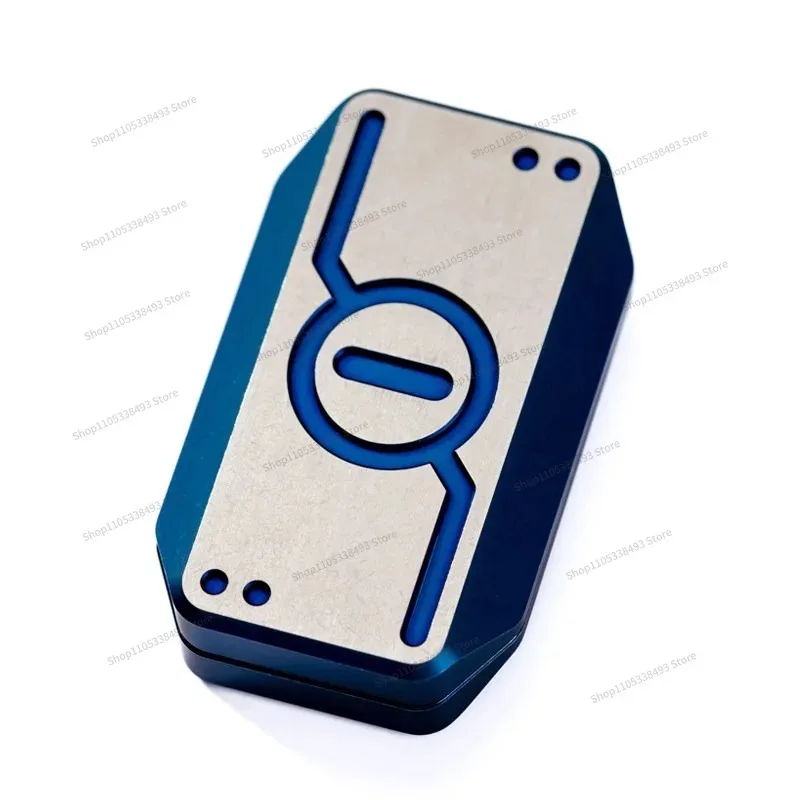 For Subspace Popping Shield Modular Mechanical Push Slider Metal Fidget Toy Portable Stress Relief Anti-Anxiety