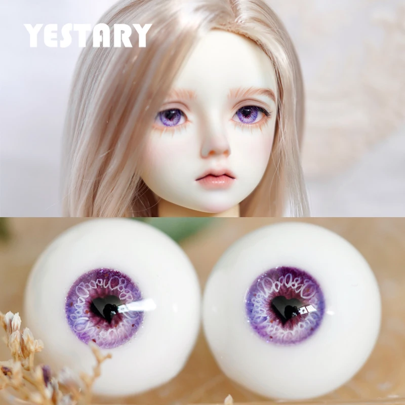 

YESTARY Eyes For Toys BJD Dolls Accessories 1/3 1/4 1/6 1/8 Gypsum Resin Eyes Toy 12/14/16/18MM Round Pupil Eyes Dolls Girl Gift