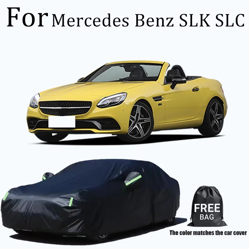 

For Mercedes Benz SLK SLC Car Covers Outdoor Waterproof Dustproof Sun Rain Snow Protection Thick Oxford Cloth Full