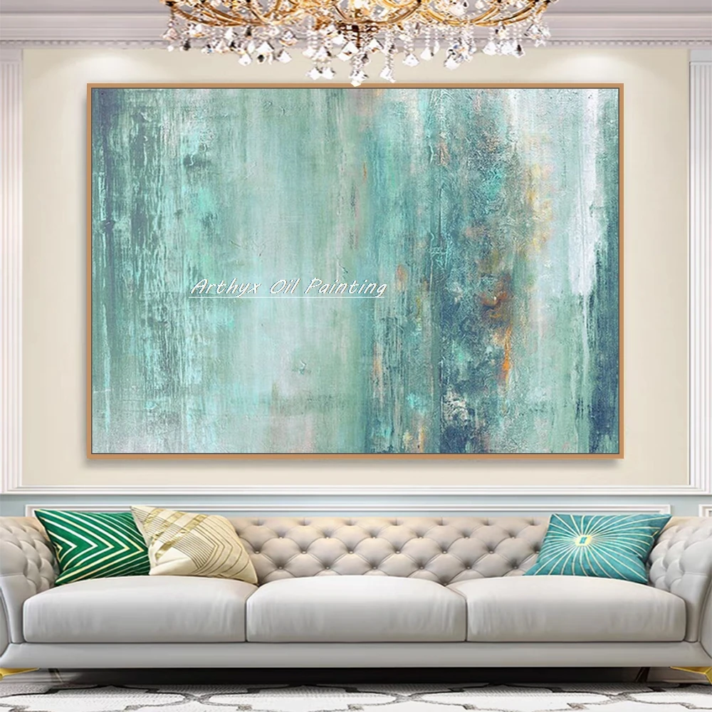 

Arthyx,Handmade Texture Abstract Oil Painting On Canvas,Modern Home Decoration,Large Size Wall Art Picture For Living Room Decor
