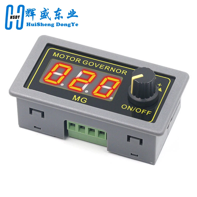 DC 5-30V 12v 24v 5A DC Motor Controller PWM Adjustable Speed Digital display encoder duty ratio frequency MAX 15A ZK-MG