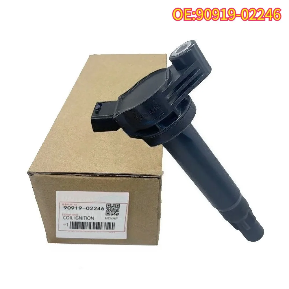

High quality New For 2Pcs 90919-02246 Ignitioncoil for Toyota 04-06 Camry Sienna Highlander Solara/Lexus ES/RX330 RX400h 3.3L V6