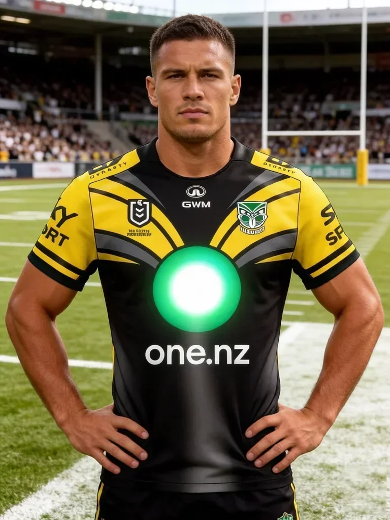 2026 Sommer New Zealand Warriors Rugby-Trikot Familien-Matching-T-Shirt Geeignet für Alltag und Training Y2K – Detail 6