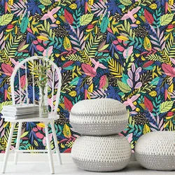 Custom Southeast 3D Mural Wallpaper Modern Vintage Colorful Flowers Landscape Photo 3Ｄ Wallpapers Living Room Bedroom Home Decor