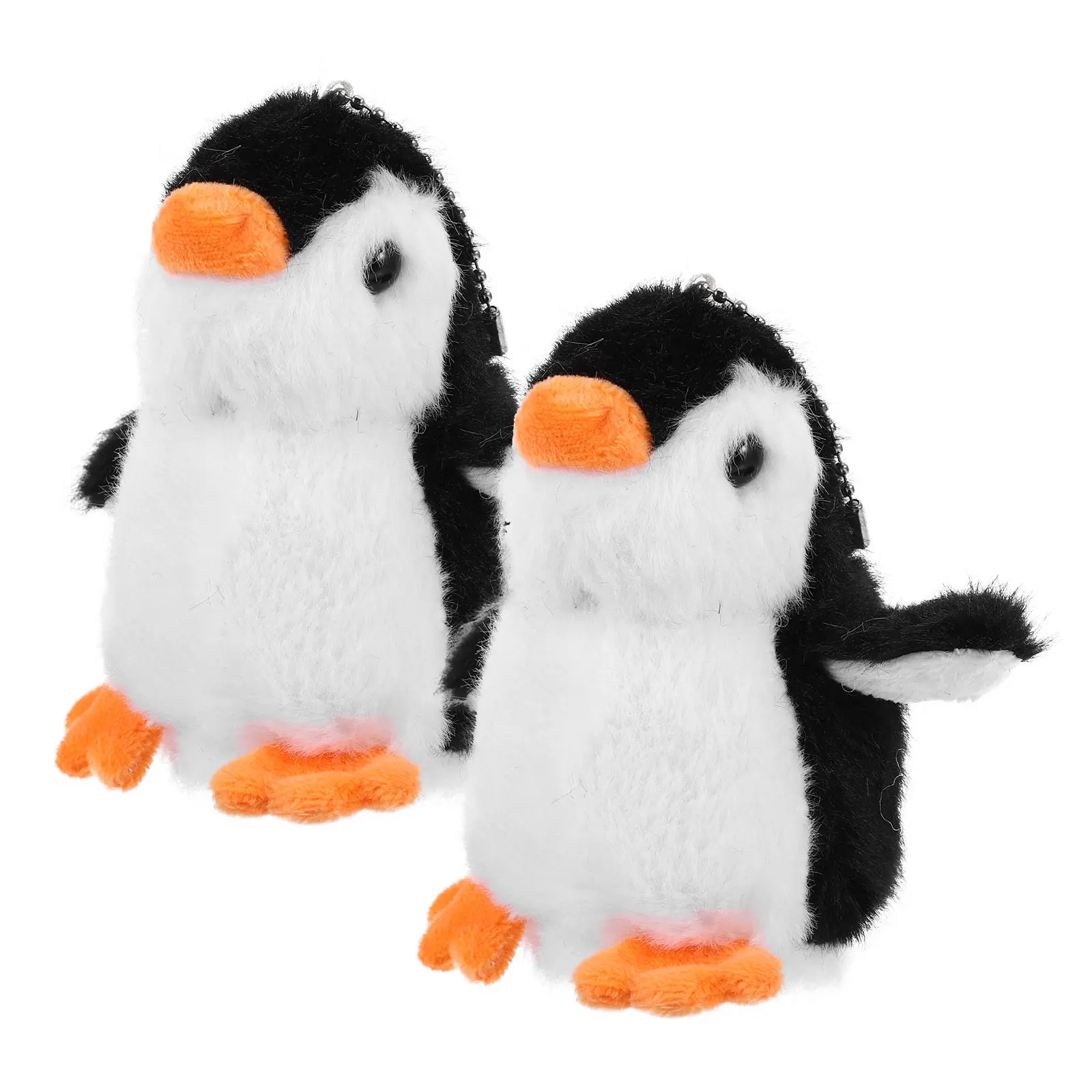 

2 шт. Брелок-пингвин, мягкая игрушка-подвеска, украшение для сумки/рюкзака, милый брелок для ключей, аксессуар для автомобиля, прекрасный подарок