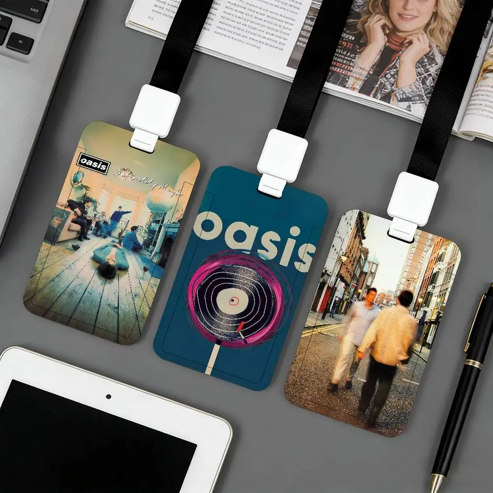 Porte-cartes O-Oasis-Band applicable aux cartes d'identité, aux cartes bancaires, aux cartes de transport en commun et aux cartes de travail