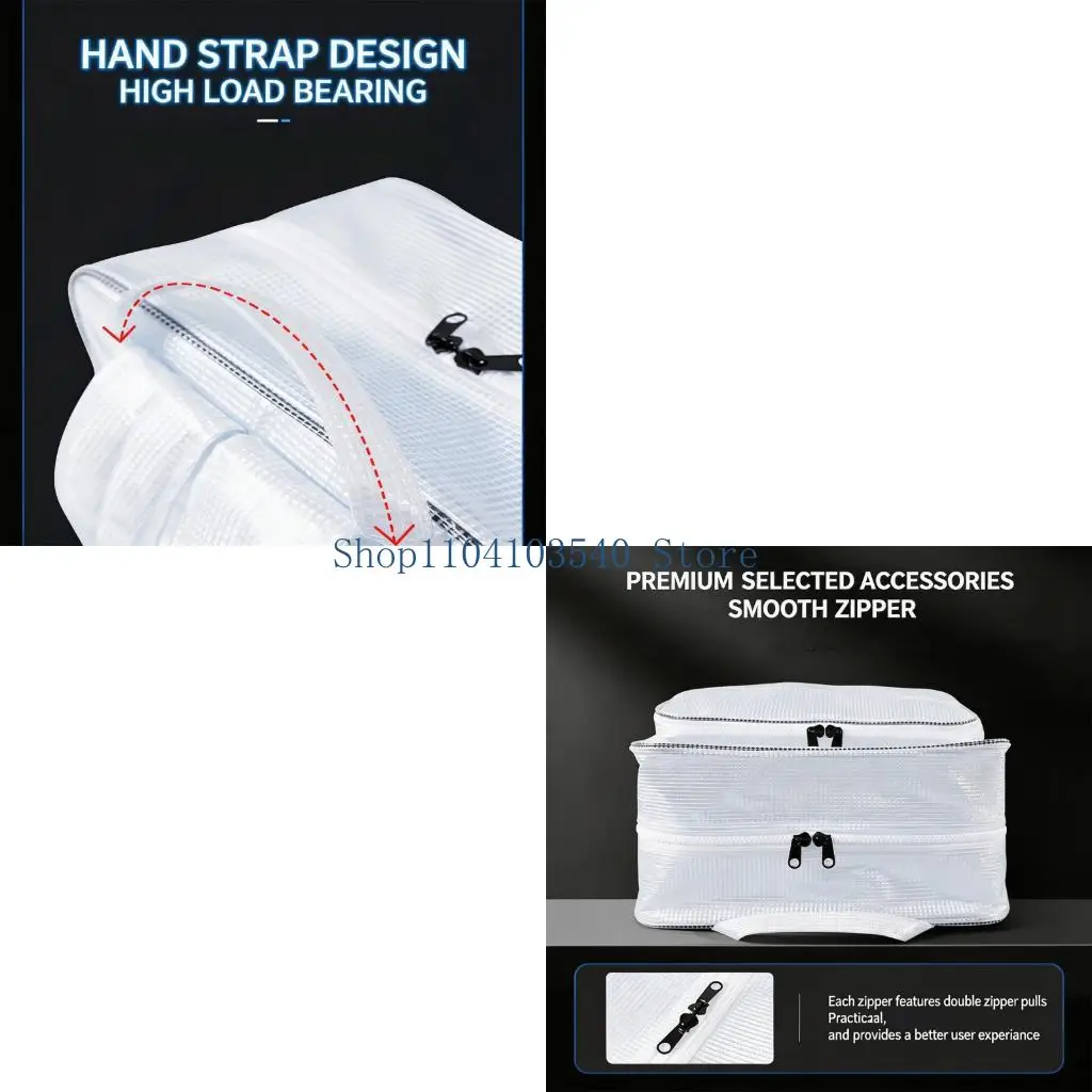 02DC Practical 18 Inch Clear Safe Backpack For Electronics And Easy Organization