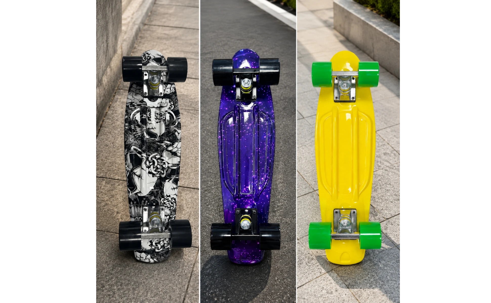 22-Inch Mini Skateboard Lightweight 22-Inch aquaticShaped Cruiser PP Plastic Deck Cruiser Grippy for Beginners 22-Inch Mini Skateboard Lightweight 22-Inch aquaticShaped Cruiser PP Plastic Deck Cruiser Grippy for Beginners