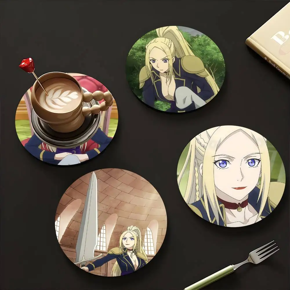 1pc Rionne Strail Bayreuth Wooden Coaster Colour Printing Cup Mat Home Desk Decoration Gifts