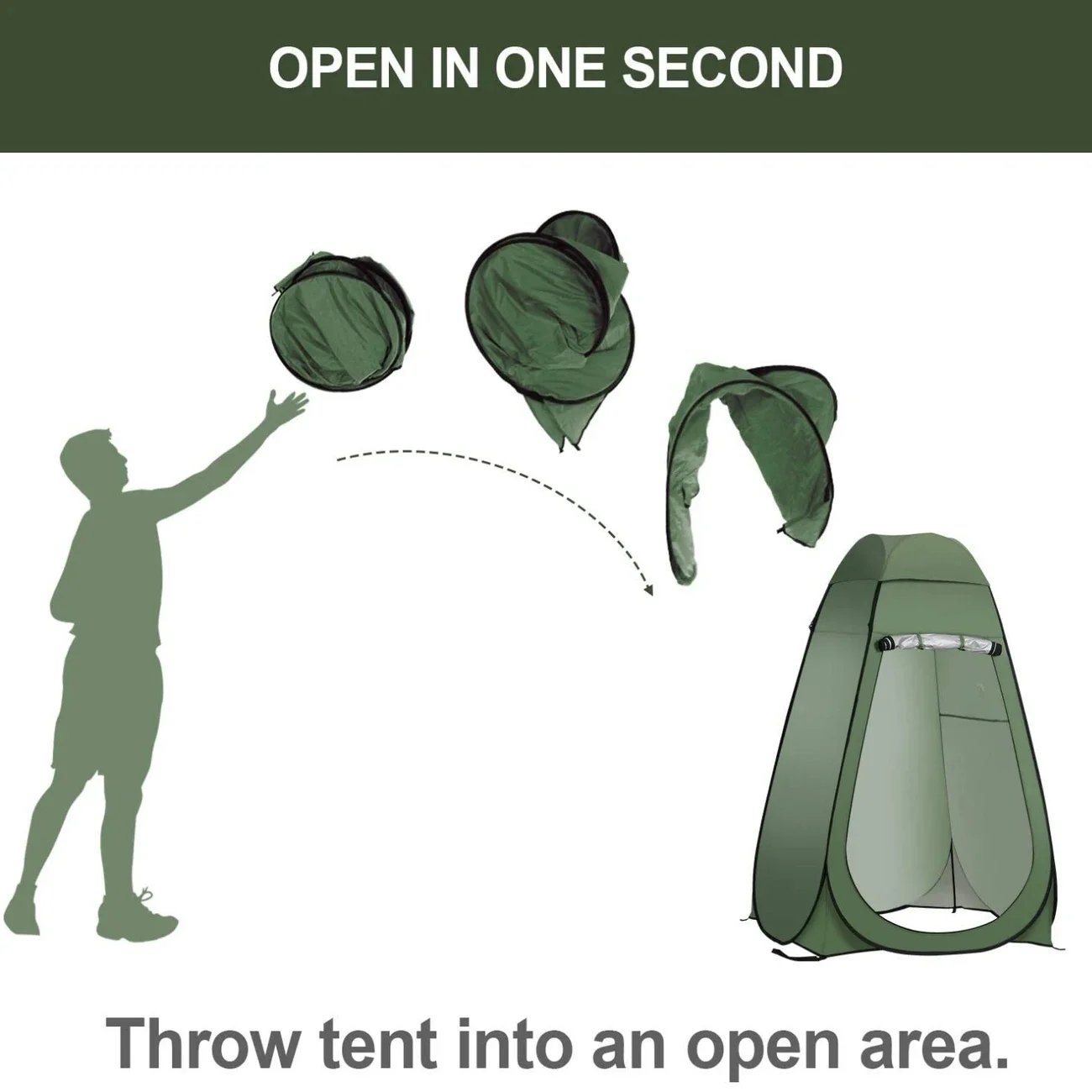 Portable Camping Shower Tent 8