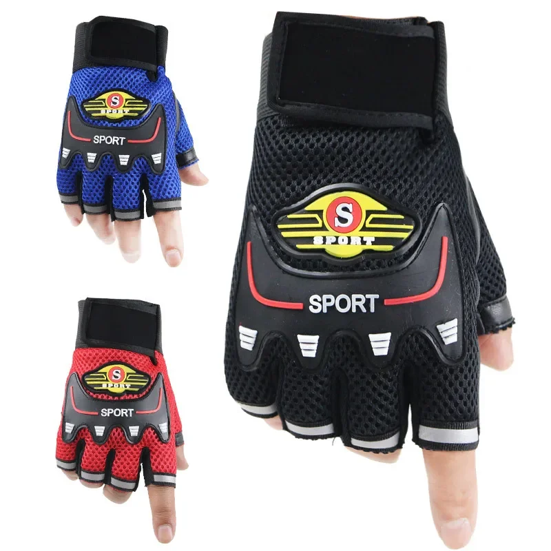 Cycling Half-finger Gloves for Men Sunscreen, Anti-slip, Anti-eating Chicken Jedi Survival Army Fan Cycling Tactical Gloves