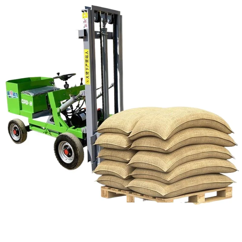 custom.New Condition Four-Wheeled Ride-On Forklift Truck Simple Hydraulic Lifting Retail & Restaurant Industries