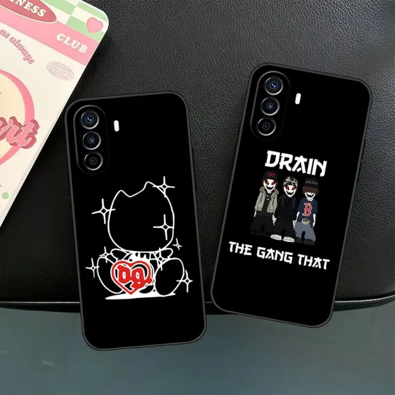 Drain Gang Phone Case For Huawei P30 Lite P50 P40 P10 P20 Mate 40 Pro Plus Psmart Z 6 7 9 Luxury Back Cover