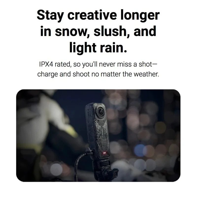 JABS-для Insta360 X5 USB-зарядка, всепогодный водонепроницаемый чехол-адаптер, аксессуары для Insta360 X5