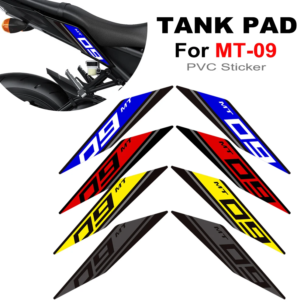 

For Yamaha MT09 MT 09 FZ SP Motorcycle Stickers Tank Pad Protector Fender Fairing Knee Decal 2017 2018 2019 2020 2021 2022 2023