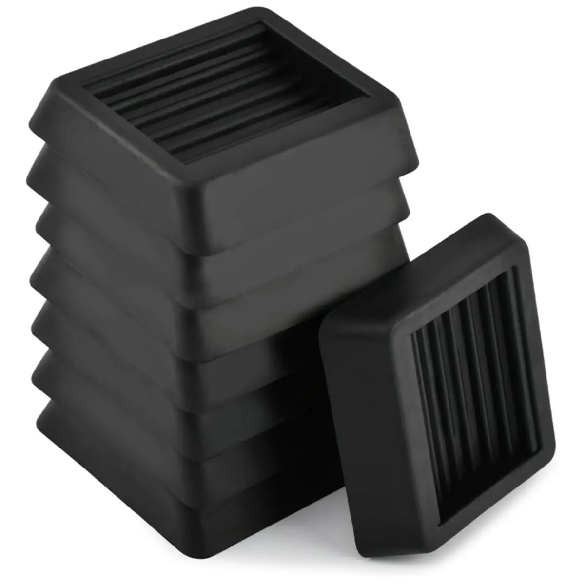 8 Pcs Griddle Leveling Shims Kit, Stackable Rubber Shims for Leveling Kit, Non-Slip Grill Levelers , Grill Pads Part