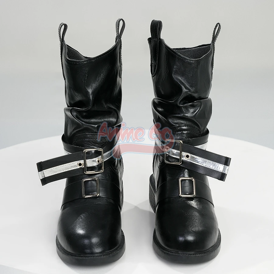 

Обувь для косплея Game Magical Girl Kurobe Nanoka, женские черные сапоги