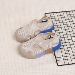 Baby Walking Shoes Summer Soft Sole Casual Sandals Boys Girls Sneakers Breathable Mesh Children Sneakers Infant Toddler Shoes