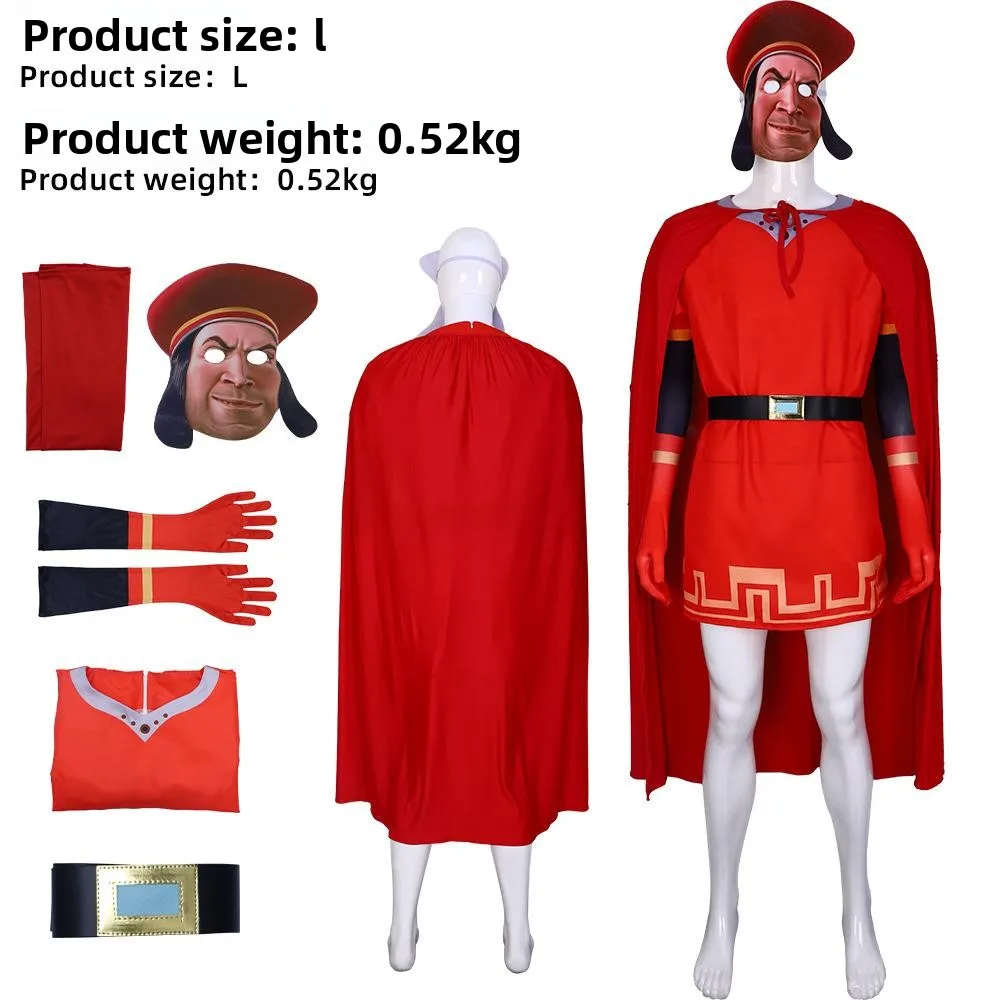

Lord Sek Maximus Falqued Cosplay Costume loween Role-plang Clothing Women's Ethnic Stage Costume Autumn 202