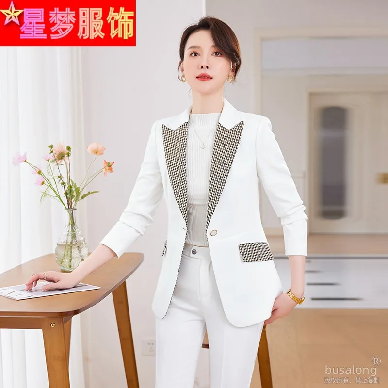 

Suit Women's Coat Fall Winter Fashion Temperament Goddess Style Senior Sense Workwear Business Suit Manager Workwear