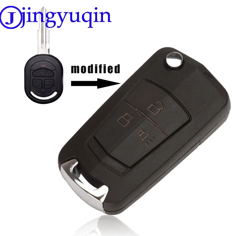 jingyuqin 3b Modified Remote Key Shell Case for Chevrolet Lacetti/Optra/Nubira Vehicle Pocket Alarm 2005 2006 2007 2008 2009