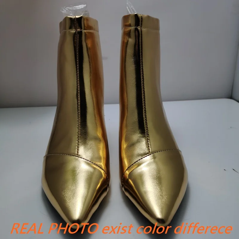 ORCHALISA مثير السيدات حذاء من الجلد 32 33 أشار تو كعب صغير 5.5 سنتيمتر حجم 46 47 48 موضة الحفلات يؤرخ النساء بوتا