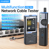 FNIRSI LPM-10A Intelligent Cable Finder RJ45/RJ11 Line Tester LAN Cable Tester Port Flash Anti-interference Network Repair Tool