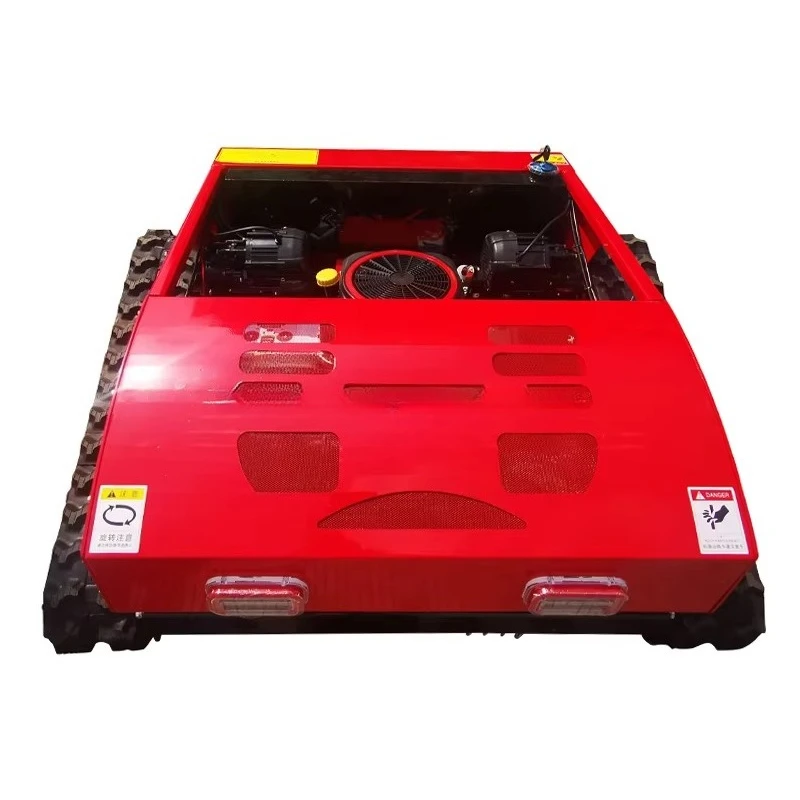 New Design Electric Power Tool Brush Cutter Zero Turn Mower Garden Grass Cutter Remote Control Slope Lawn Mower