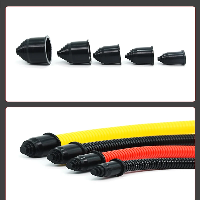 Corrugated Pipe Sealing Bellows Plug Waterproof Insect-proof Plastic Plug Silicone Stuffy Cover Insulation Protective Sleeve