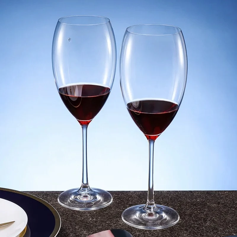 High-end crystal red wine glass household wine glass gift box set light luxury high-end goblet
