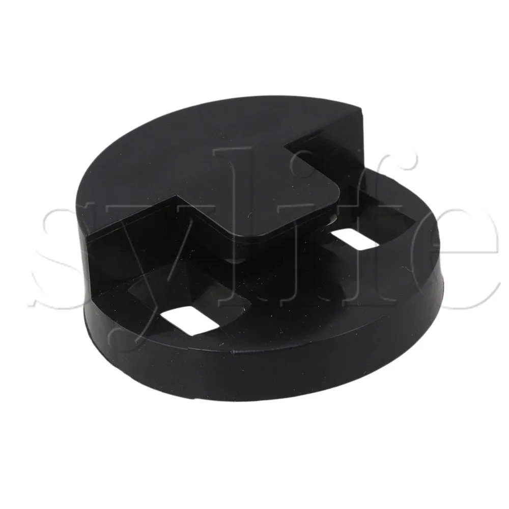 Round Style Rubber Mute For String Double Bass Blk