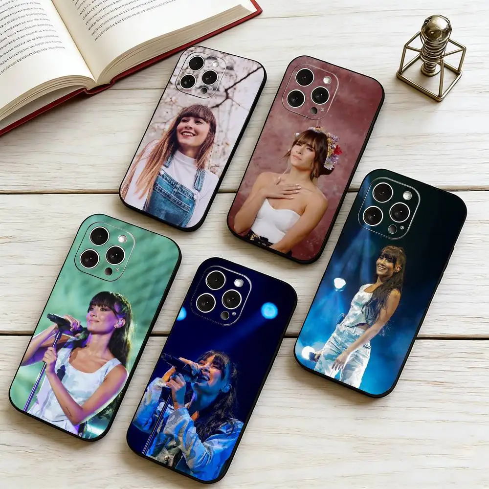 

Aitana A-Alpha Singer Phone Case For iPhone 17, 16,15,14,13,12,11 Plus,Pro Max, Others Soft Black Cover