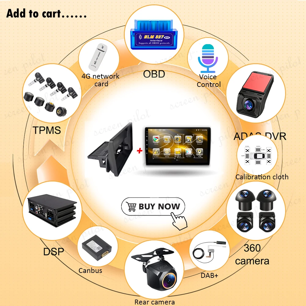 Android 16 For Mercedes Benz Sprinter 2000 2001 2002 2003 2004 2005-2007 Carplay Car Stereo Car Radio Video Multimedia Player 5G view 3