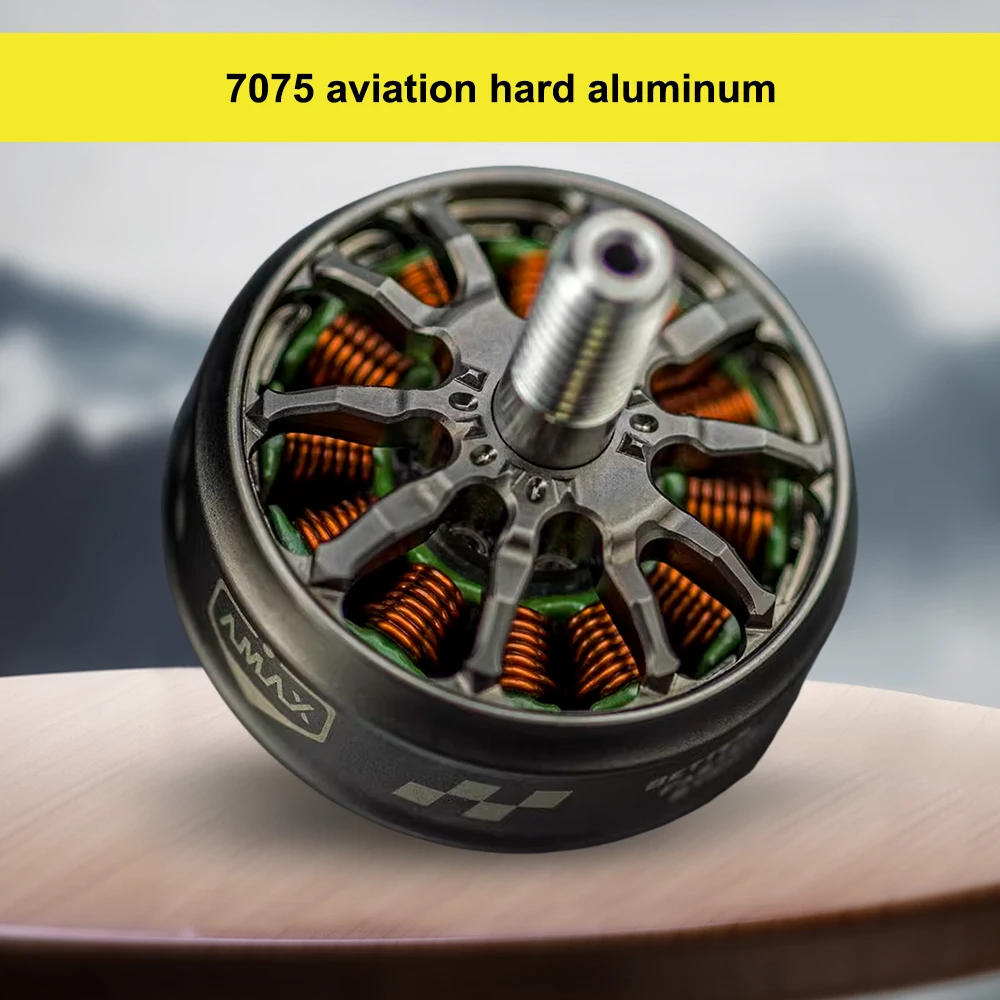 محرك AMAX 2207 Bando بدون فرش للمنافسة (إصدار قوي للغاية) 4-6S FPV RC بدون طيار رباعية السباق حرة 1750 1950 2050 2550KV #4