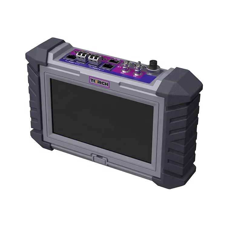 E1/V.35 10/100/1000M/10G Ethernet Optical Power Meter Optic Light Source and OTDR Test Multifunction Network Analyzer TQ-4017A