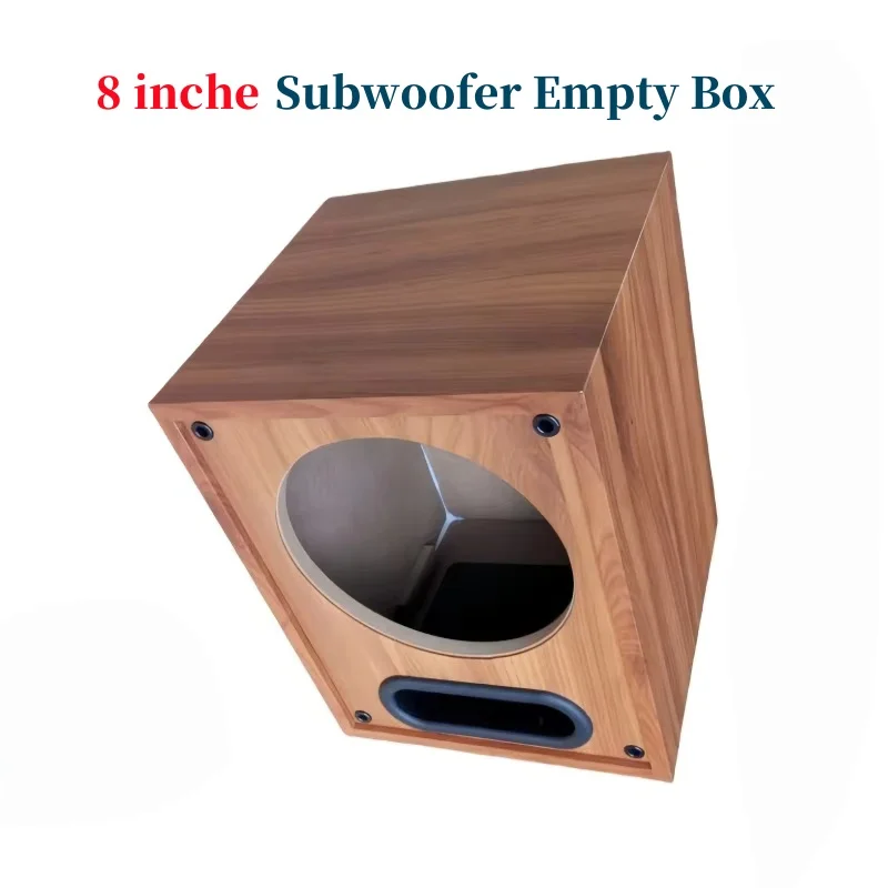 

8-inch Subwoofer Empty Box,Passive Audio Subwoofer Box,DIY Car Woofer Housing,1Piece Subwoofer Box,Full Range Wooden Sound Box